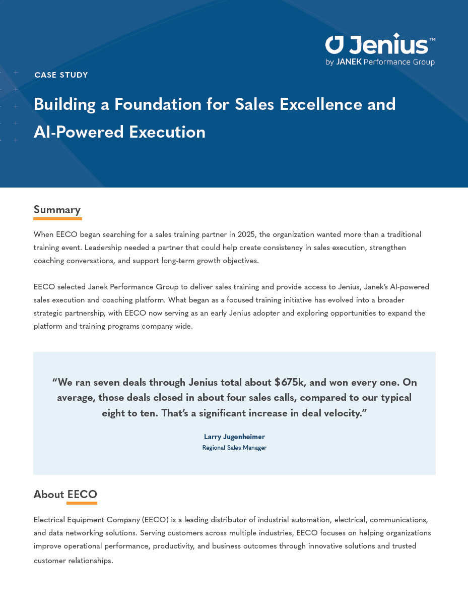 EECO Case Study